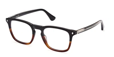 Web Eyewear Web We5386 Men's Glasses, Black, Size 54