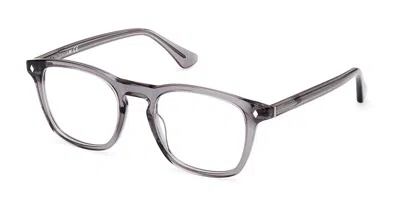 Web Eyewear Web We5386 Men's Glasses, Clear, Size 50 In Gray