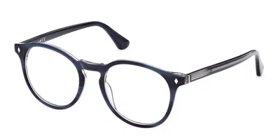 Web Eyewear Web We5387 Men's Glasses, Blue, Size 50