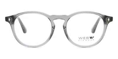 Web Eyewear Web We5387 Men's Glasses, Clear, Size 50 In Gray