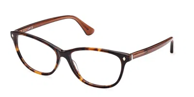 Web Eyewear Web We5392 Women's Glasses, Tortoiseshell, Size 56 In Brown