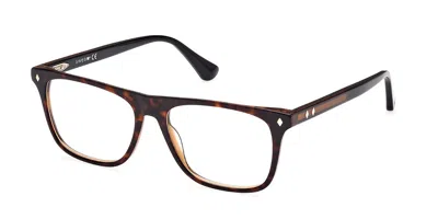 Web Eyewear Web We5399 Men's Glasses, Tortoiseshell, Size 54 In Brown