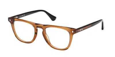 Web Eyewear Web We5400 Men's Glasses, Brown, Size 49