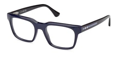 Web Eyewear Web We5412 Men's Glasses, Blue, Size 52