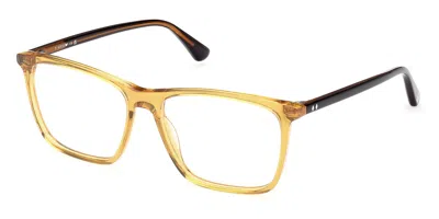 Web Eyewear Web We5418 Men's Glasses, Yellow, Size 56