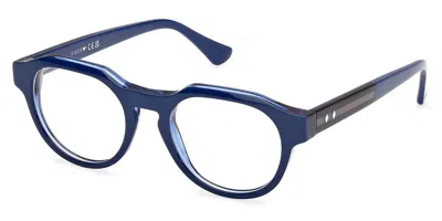 Web Eyewear Web We5421 092 Men's Glasses Blue Size 49 - Free Lenses - Blue Light Block Available