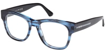 Web Eyewear Web We5423 Men's Glasses, Blue, Size 52