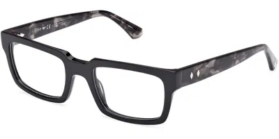 Web Eyewear Web We5424 005 Men's Glasses Black Size 52 - Free Lenses - Blue Light Block Available In Transparent