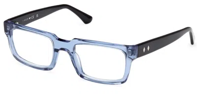 Web Eyewear Web We5424 090 Men's Glasses Blue Size 52 - Free Lenses - Blue Light Block Available
