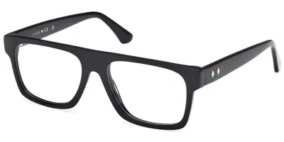 Web Eyewear Web We5426 001 Men's Glasses Black Size 55 - Free Lenses - Blue Light Block Available In Shiny Black