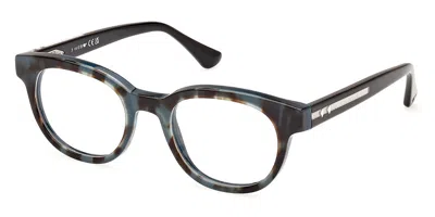 Web Eyewear Web We5431 Men's Glasses, Tortoiseshell, Size 50 In Brown