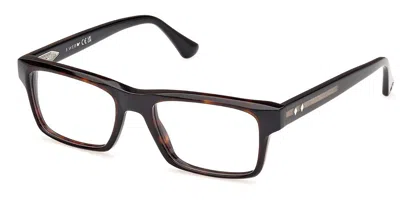 Web Eyewear Web We5432 Men's Glasses, Tortoiseshell, Size 53 In Brown