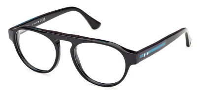 Web Eyewear Web We5433 Men's Glasses, Black, Size 52