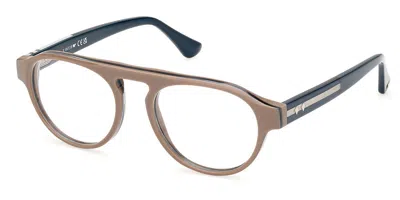 Web Eyewear Web We5433 Men's Glasses, Brown, Size 52 In Sand