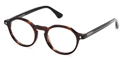 Web Eyewear Web We5440 Men's Glasses, Tortoiseshell, Size 47 In Brown
