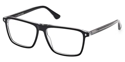 Web Eyewear Web We5442 Men's Glasses, Black, Size 58