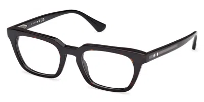 Web Eyewear Web We5444 Men's Glasses, Tortoiseshell, Size 52 In Brown