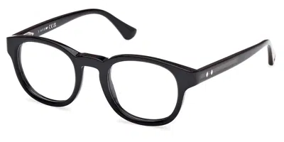 Web Eyewear Web We5453 005 Men's Glasses Black Size 48 - Free Lenses - Blue Light Block Available