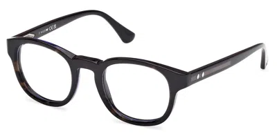 Web Eyewear Web We5453 056 Men's Glasses Tortoiseshell Size 48 - Free Lenses - Blue Light Block Available In Dark Tortoise