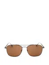 Web Square-frame Sunglasses In Multi