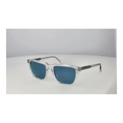 Web Transparent Acetate Sunglasses In Black