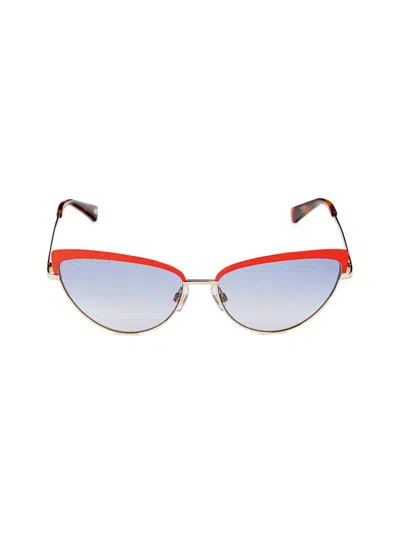 Web Women's 59mm Cat Eye Sunglasses In Blue