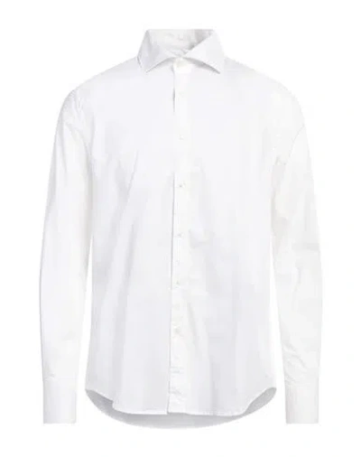 Webb & Scott Co. Man Shirt White Size 17 ½ Cotton