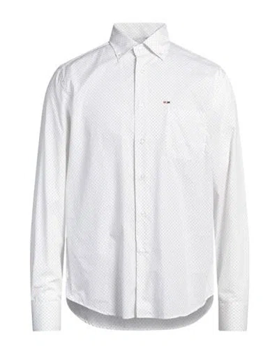 Webb & Scott Co. Man Shirt White Size Xxl Cotton