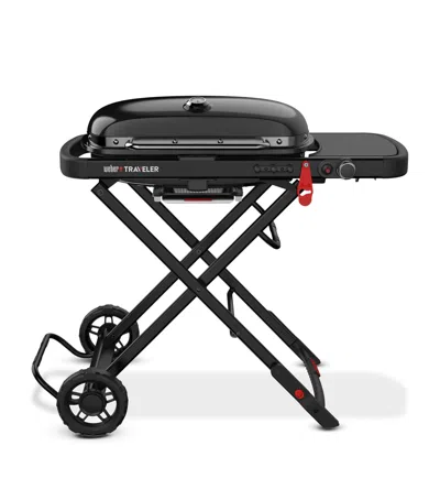 Weber Traveler Stealth Portable Gas Bbq