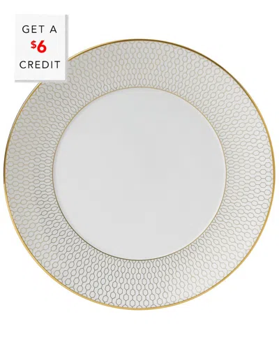 Wedgwood 8in Arris Salad Platewith $6 Credit In White