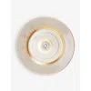 Wedgwood Anthemion 22ct Gold And Bone China Side Plate 20cm In Multi