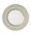 Wedgwood Anthemion Grey Plate In Grey