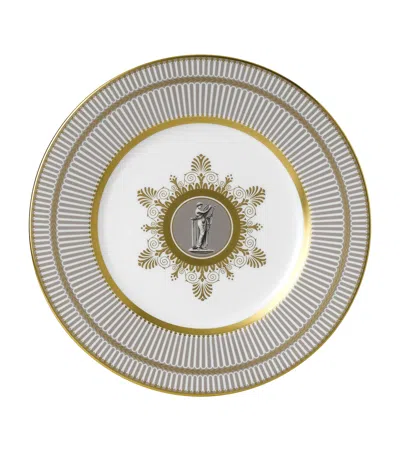 Wedgwood Anthemion Grey Plate