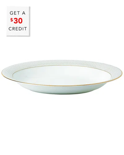Wedgwood Arris Oval Serving Bowlwith $30 Credit In White