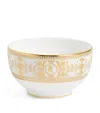 Wedgwood Bone China Bacchus Rice Bowl In Gold