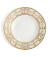 Wedgwood Bone China Bacchus Rim Soup Plate In Gold