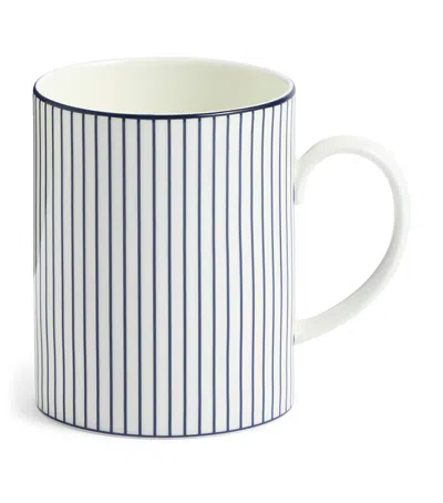 Wedgwood Bone China Gio Blue Mug In White