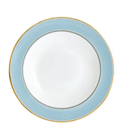 Wedgwood Bone China Helia Soup Plate In Green