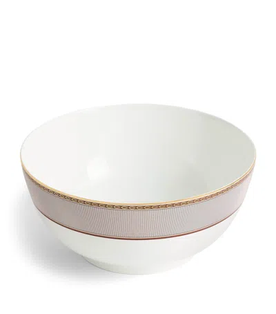 Wedgwood Bone China Red Splendour Serving Bowl In Neutral