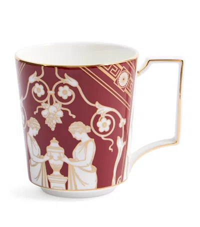Wedgwood Bone China Renaissance Mug In Red