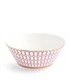 Wedgwood Bone China Renaissance Soup Bowl In Red