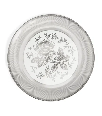 Wedgwood Bone China Silver Tonquin Plate