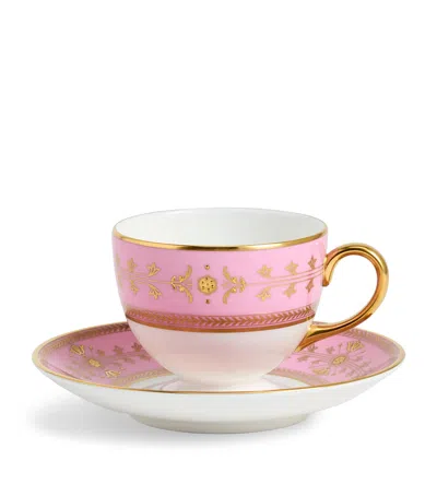 Wedgwood Bone China Teacup In Pink