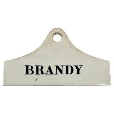 Pre-owned Wedgwood Brandy Wine Cellar Bin Label In Gray