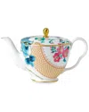 Wedgwood Butterfly Bloom 1l Teapot With $20 Credit