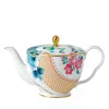 Wedgwood Butterfly Bloom 1l Teapot With $20 Credit In Multi