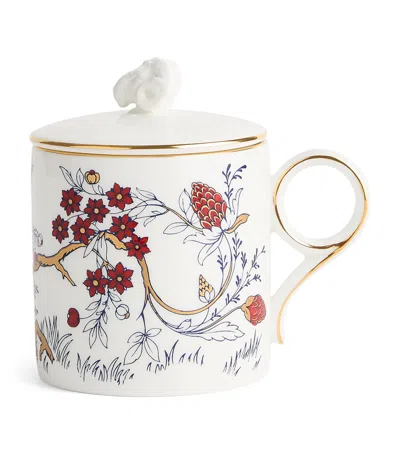 Wedgwood Ceramic Year Of The Ram Mug  And Cover In Multi