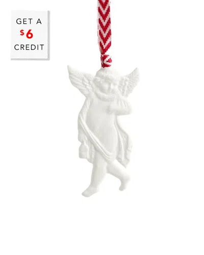 Wedgwood Ophaniel Cherub Tree Decoration In White