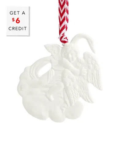 Wedgwood Cherub Sabriel Ornament In White