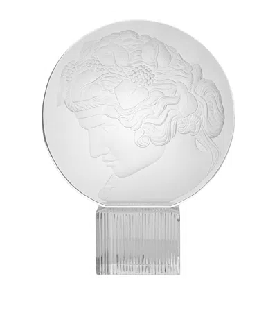 Wedgwood Crystal Bacchus Statue In Transparent